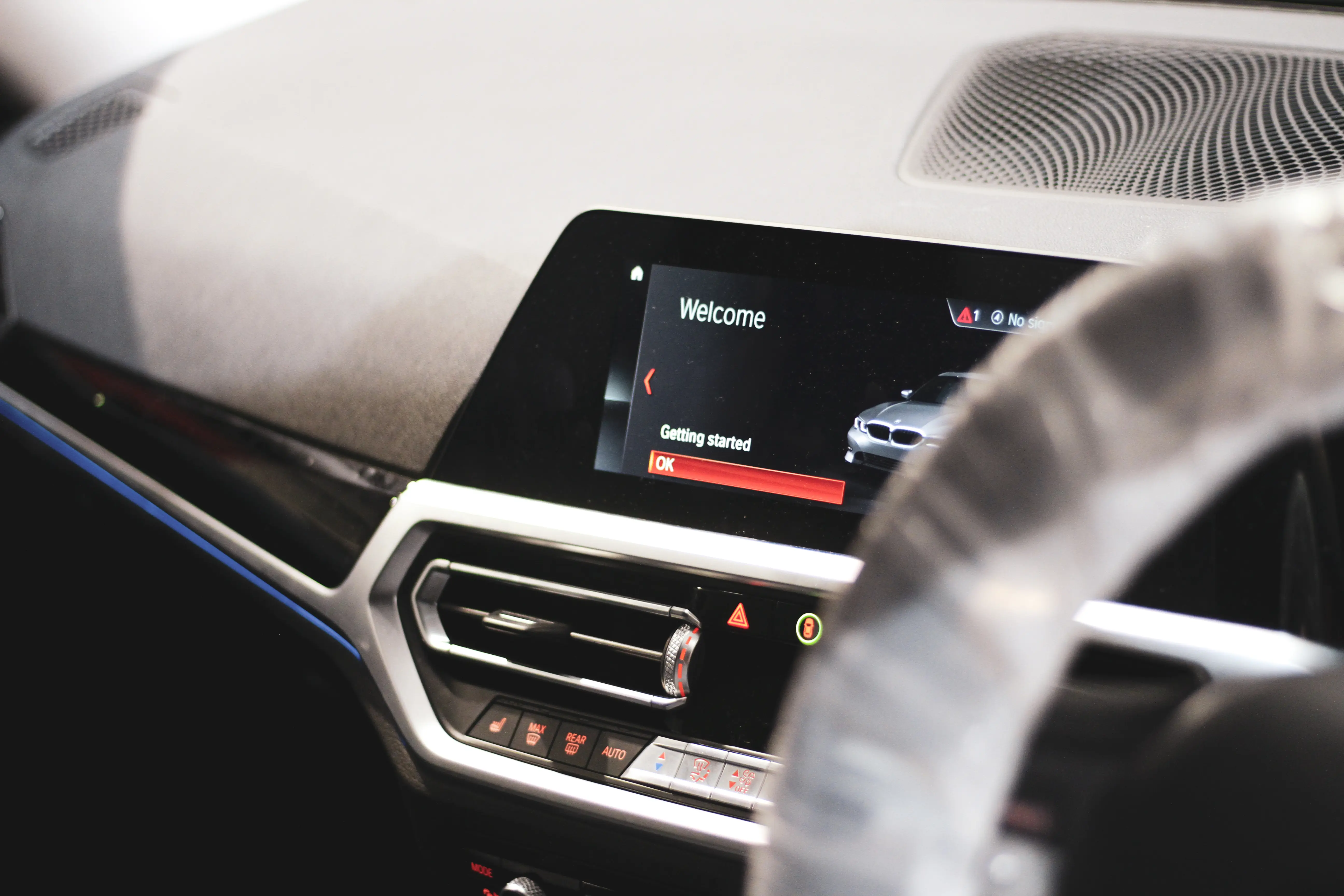 BMW climate system in the Dack workshop